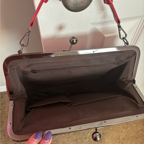 Red Frame Women's Handbag - Picture 2 of 4